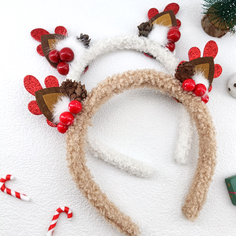 قطعة واحدة: طوق شعر لطيف على ش - مراجعة Reindeer Antlers Headband وسعره