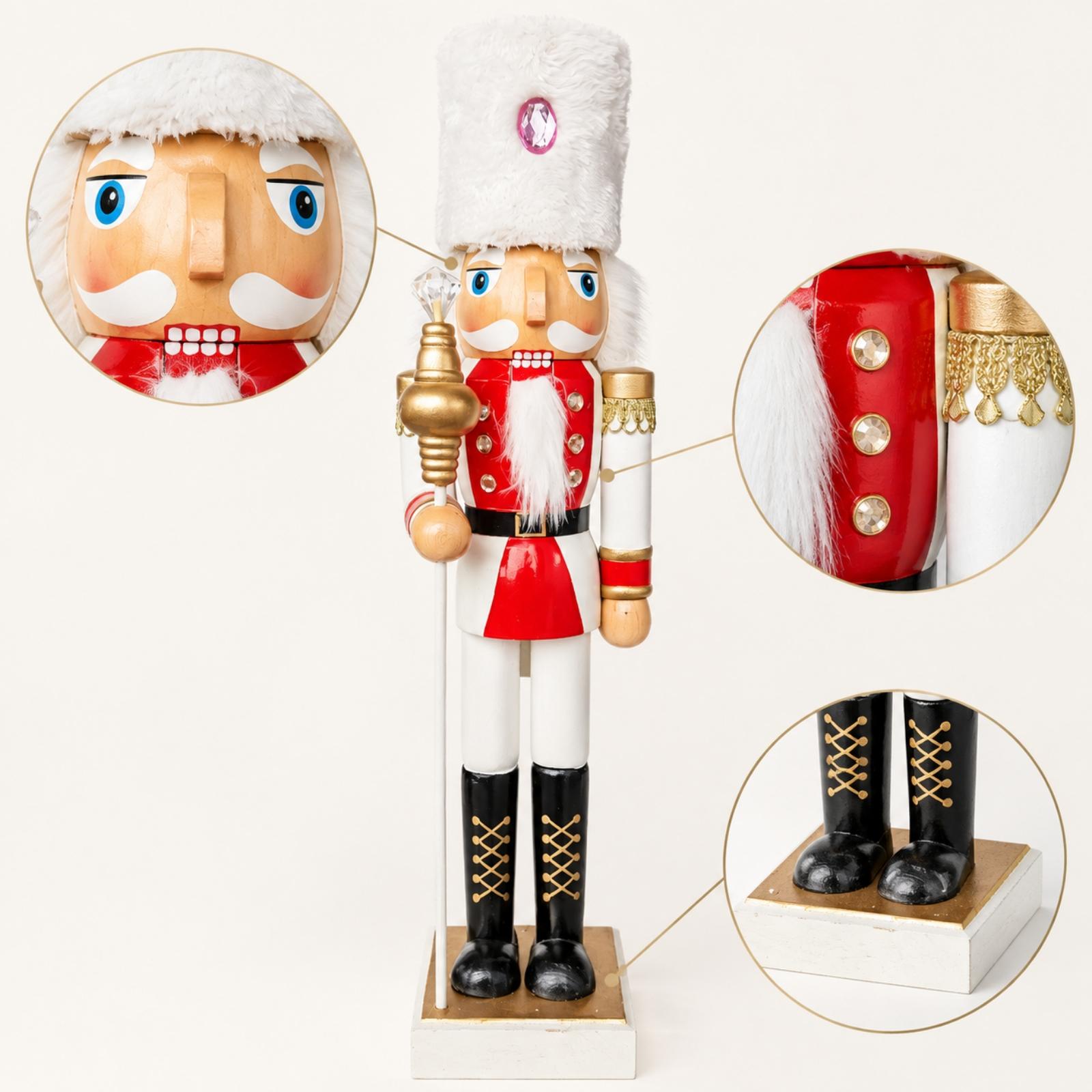 تمثال خشبي للكسارة المكسرات بط - مراجعة Nutcracker Figurine وسعره