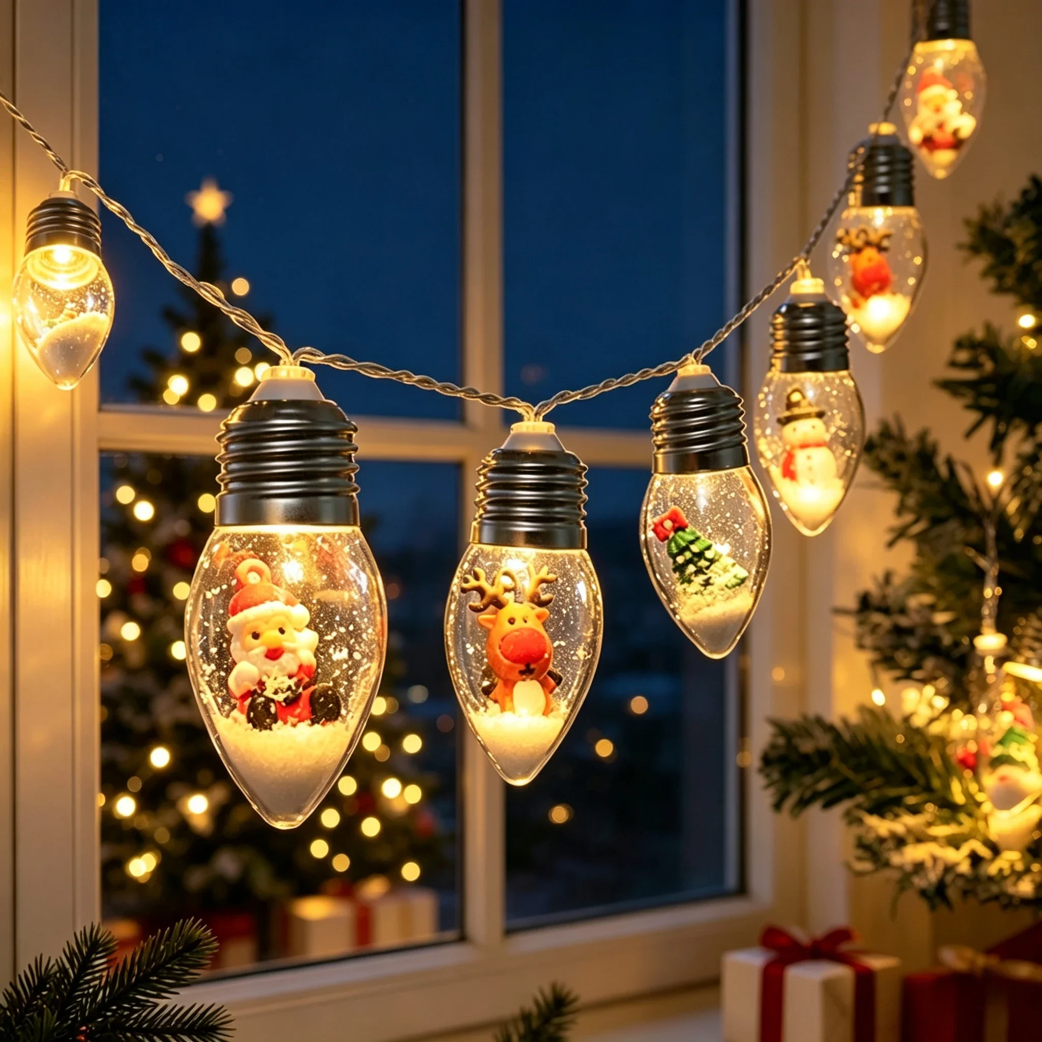 زجاجة أمنيات عيد الميلاد مع أض - مراجعة Led Fairy String Lights وسعره