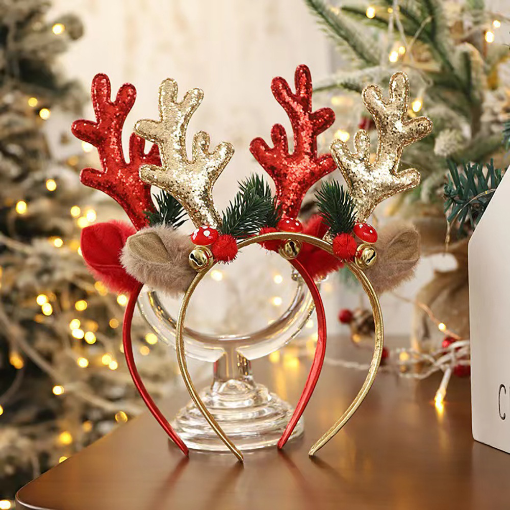 عصابة رأس بتصميم قرون الرنة لع - مراجعة Reindeer Antlers Headband وسعره