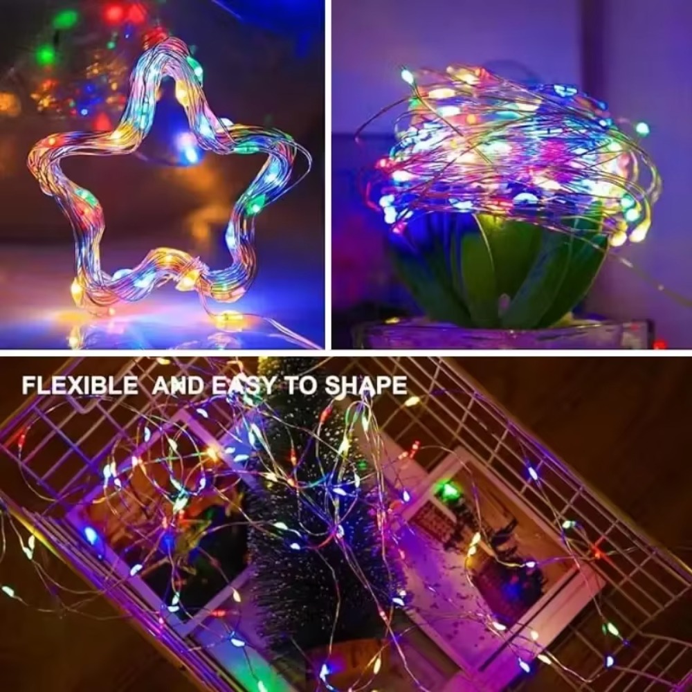 أضواء سلسلة خرافية من الأسلاك  - مراجعة Led Fairy String Lights وسعره